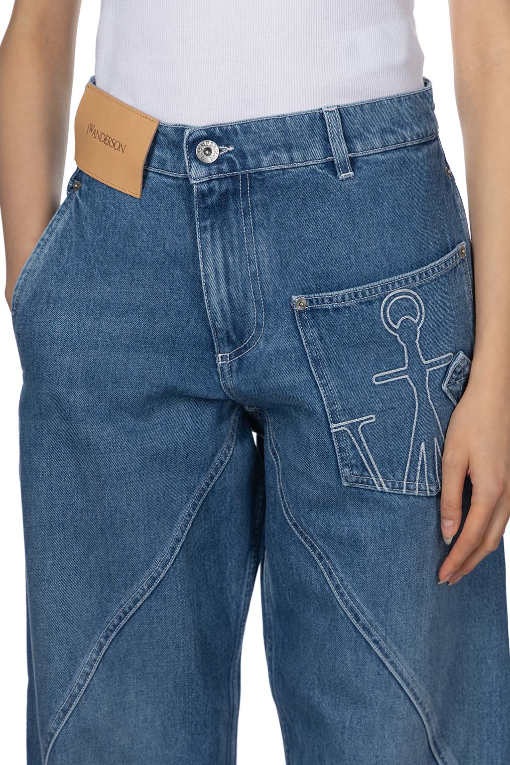 JW Anderson - Twisted Workwear Jeans - Light Blue